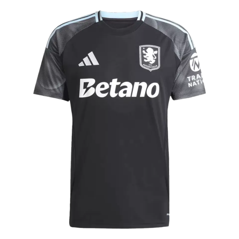 Maglia da Calcio Aston Villa Trasferta 2025‑2026 – Nero